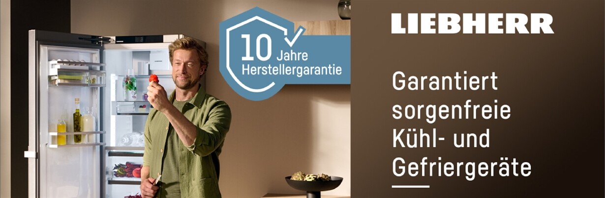 Liebherr BioFresh & 10-Jahre Herstellergarantie 2025 Liebherr BioFresh & 10-Jahre Herstellergarantie 2025