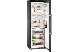 LIEBHERR Stand-Kühlschrank SKBbs 4370-21 (BlackSteel) 3 Jahre Premiumshop Garantie