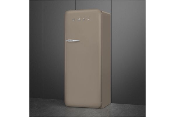 SMEG Stand-Kühlschrank FAB28RDTP5 (taupe) - Premiumshop24 | Retrokühlschränke
