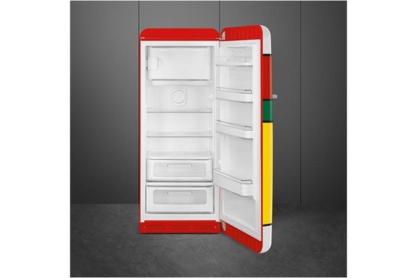 (bunt) - Premiumshop24 SMEG FAB28RDMC5 Stand-Kühlschrank